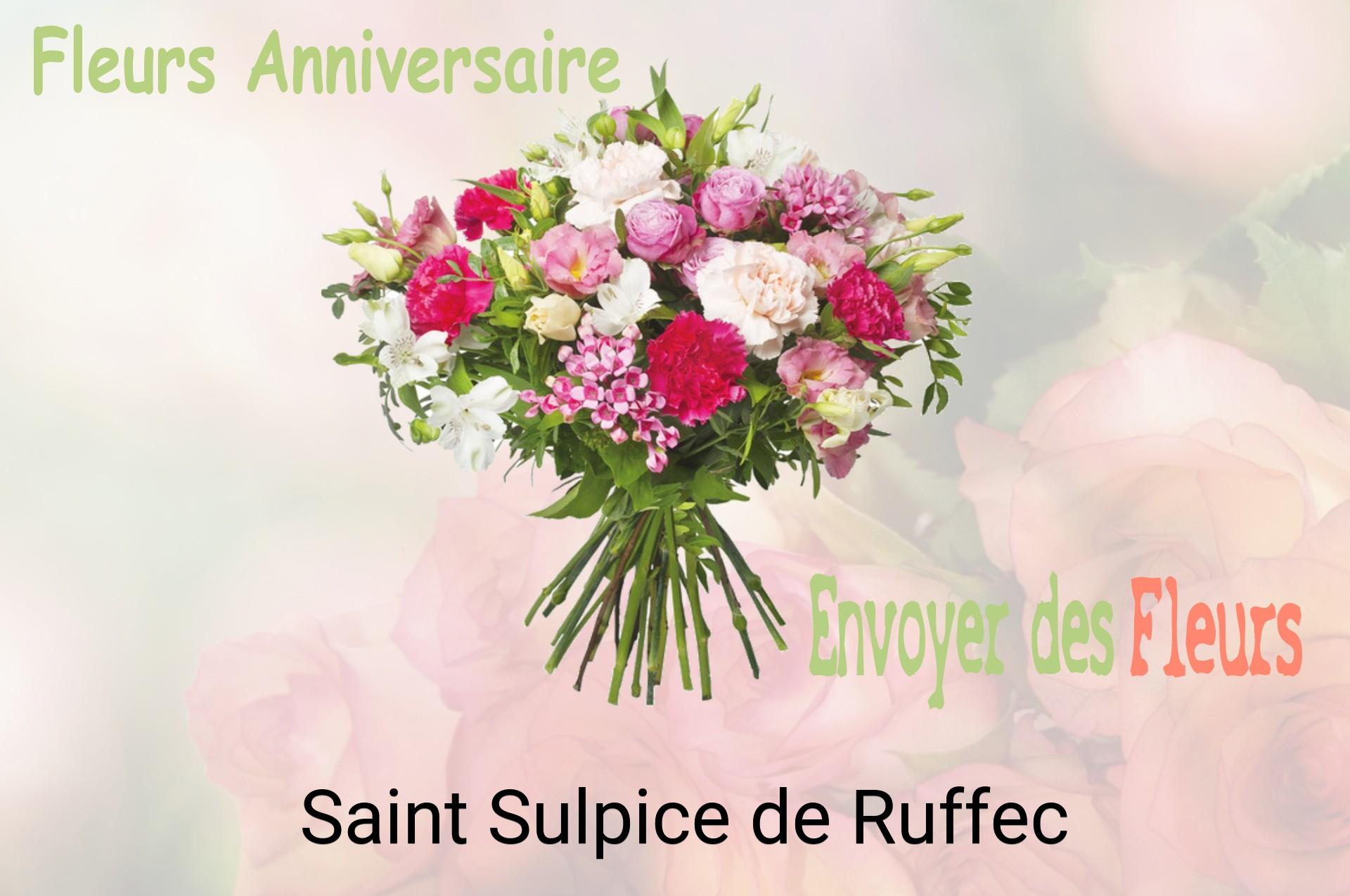 Bouquet de fleurs d’anniversaire livré à Saint-Sulpice-de-Ruffec